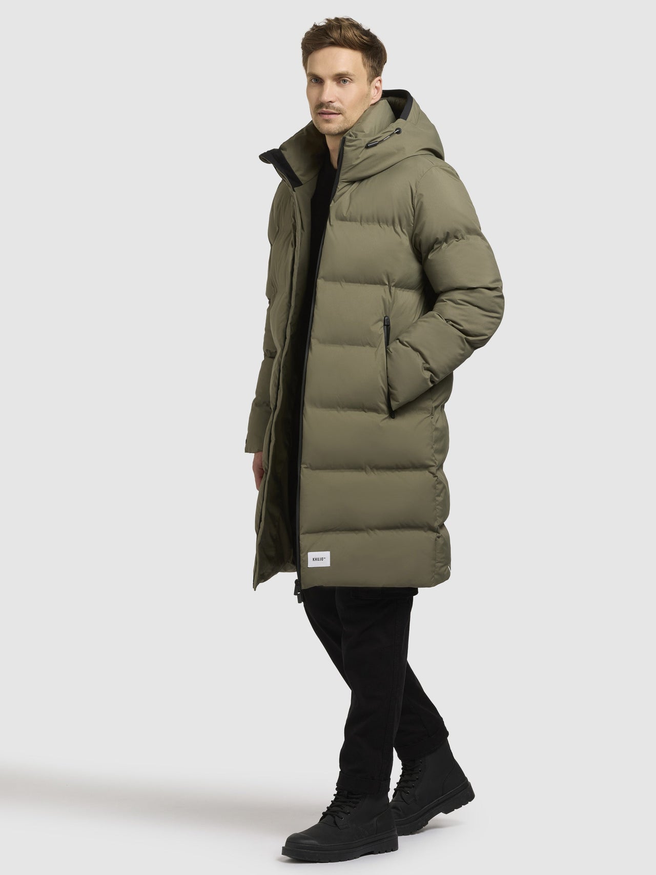 2071CO253 307FOA-GRE | Coat CAIUS2 Light Olive