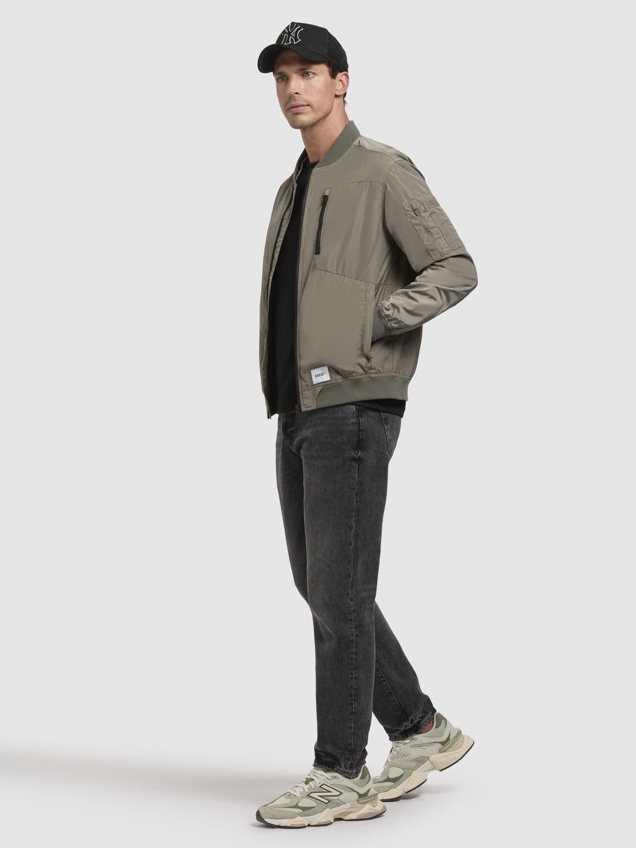 2028JK251 377IRO-GRE | Jacket BEKI grey-green