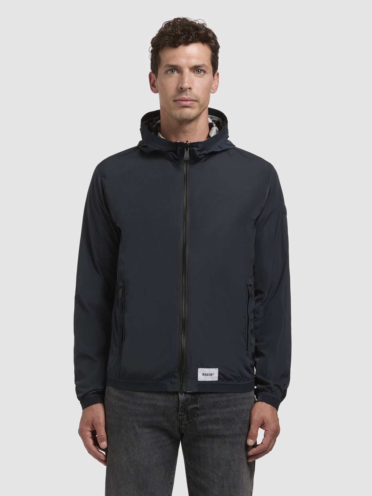 2030JK251 411THU-BLU | Jacket FERD Dark Blue