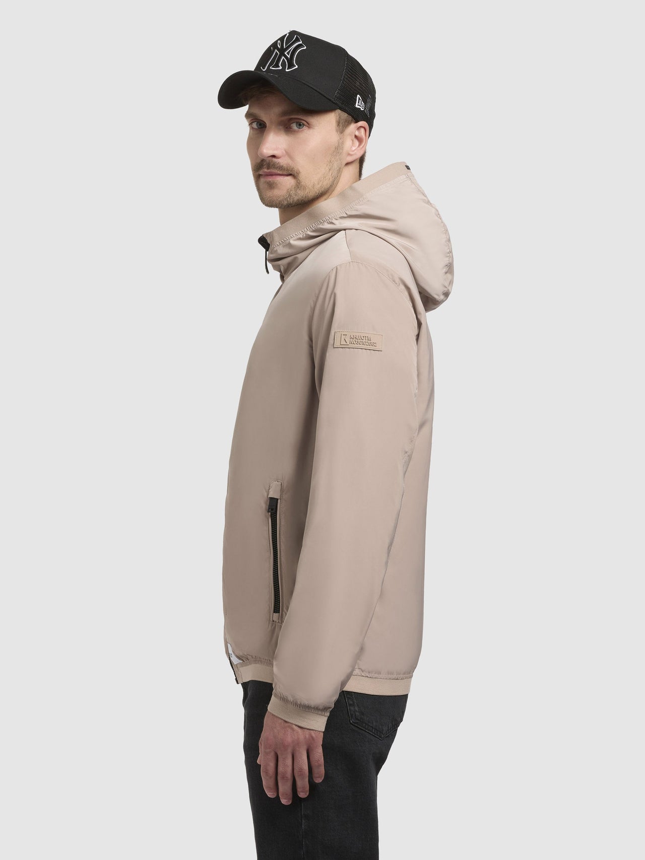 2030JK251 517LAT-BEI | Jacket FERD Beige
