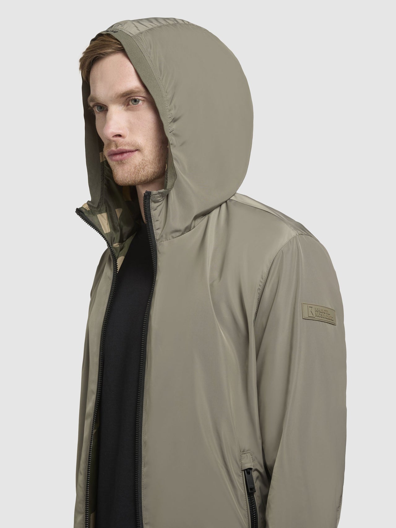 2030JK251 377IRO-GRE | Jacket FERD grey-green
