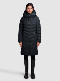 Thumbnail for 1254CO253 422POR-BLU | Coat ODANA3 PORT BLUE