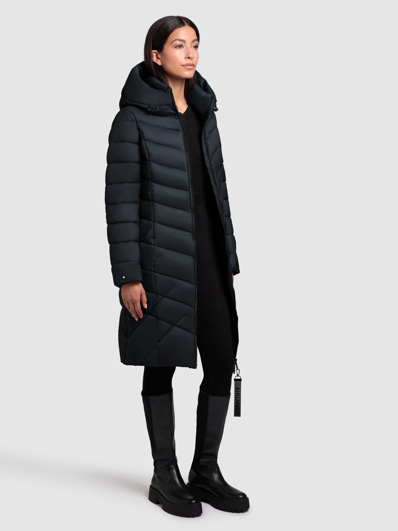 1254CO253 422POR-BLU | Coat ODANA3 PORT BLUE