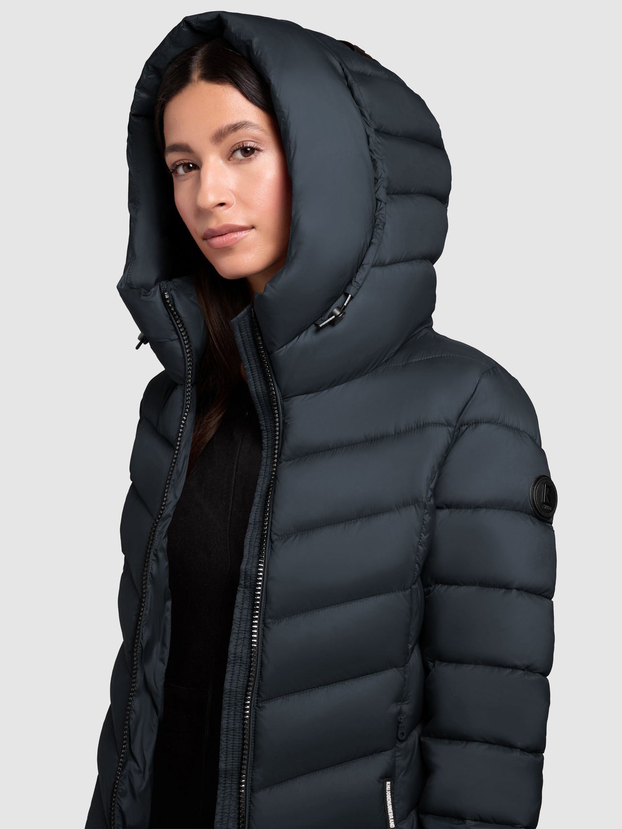 1254CO253 422POR-BLU | Coat ODANA3 PORT BLUE
