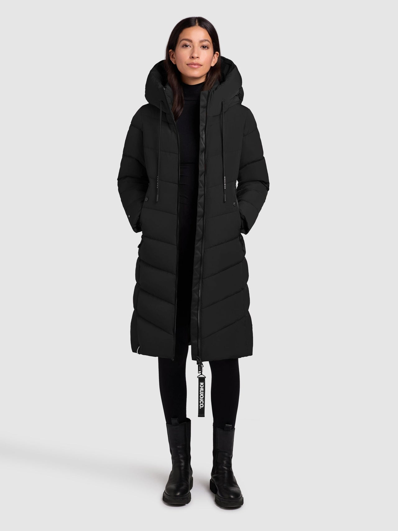 1257CO253 "" (200 black) | Coat MIKIA2 BLACK