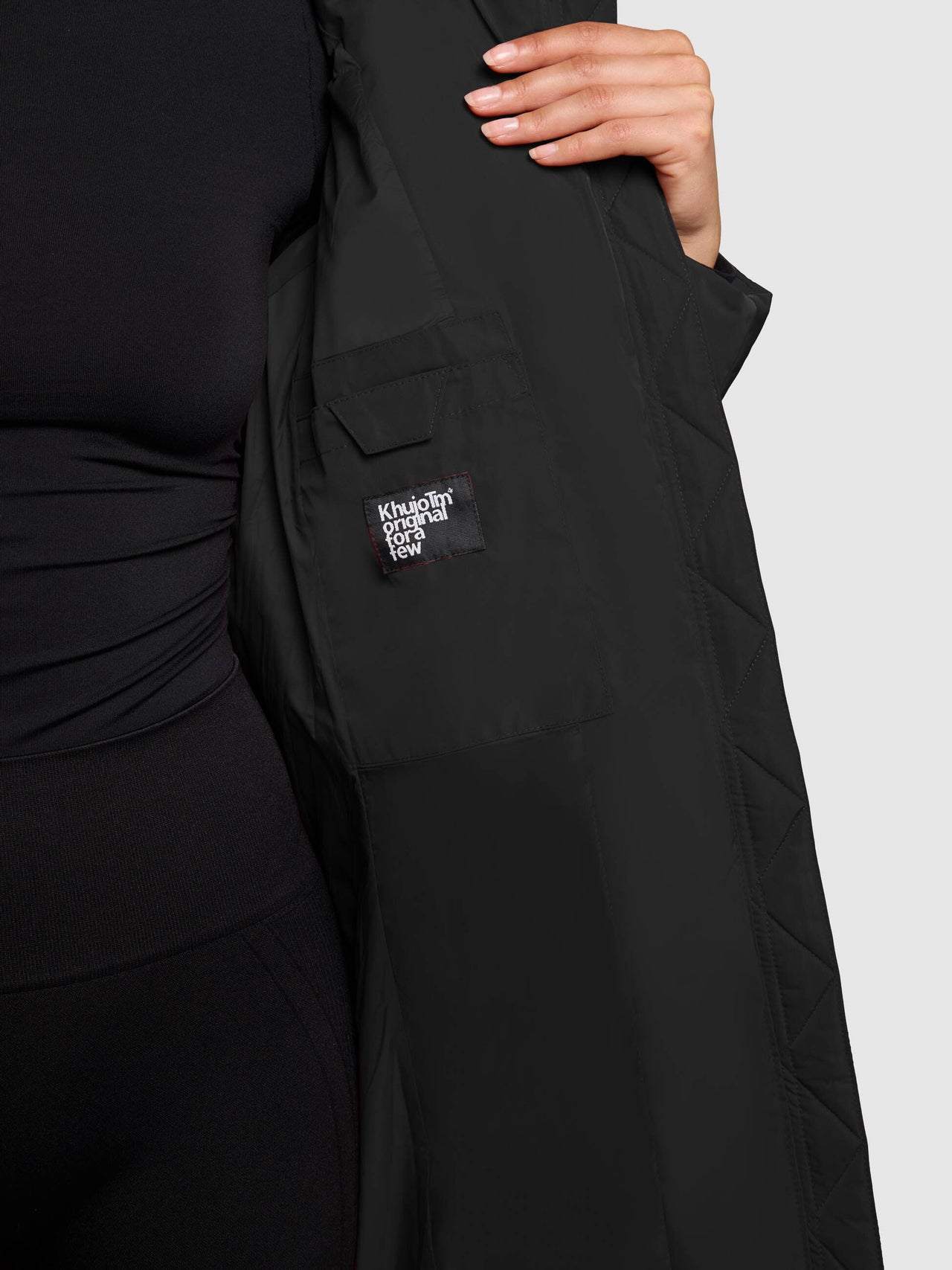 1257CO253 "" (200 black) | Coat MIKIA2 BLACK