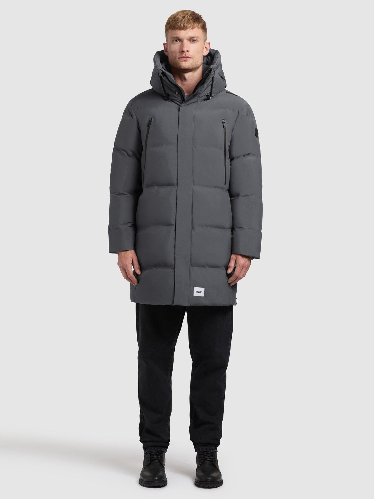2248CO253 216STE-GRY | Coat MORSE2 STEEL GREY