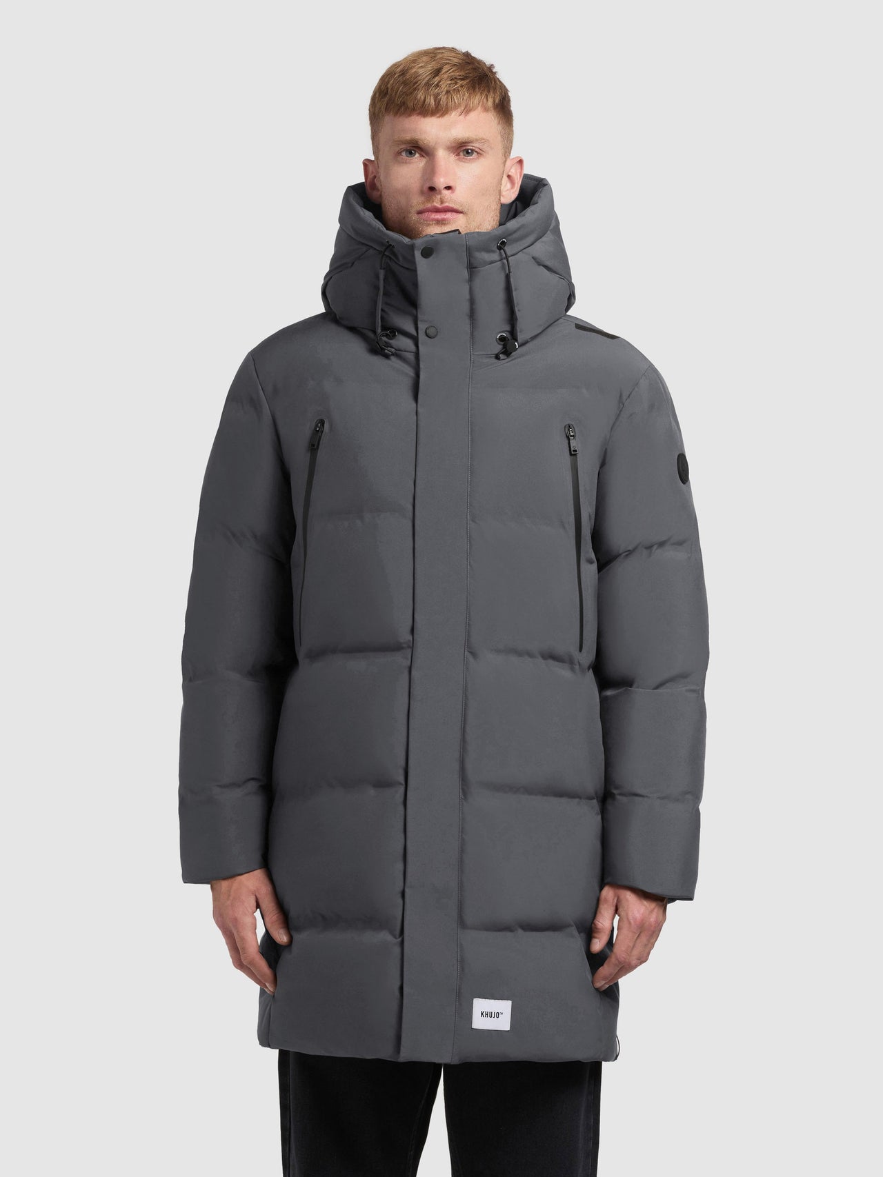2248CO253 216STE-GRY | Coat MORSE2 STEEL GREY