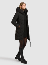 Thumbnail for 1256CO253 200 black | Coat DARKA2 BLACK