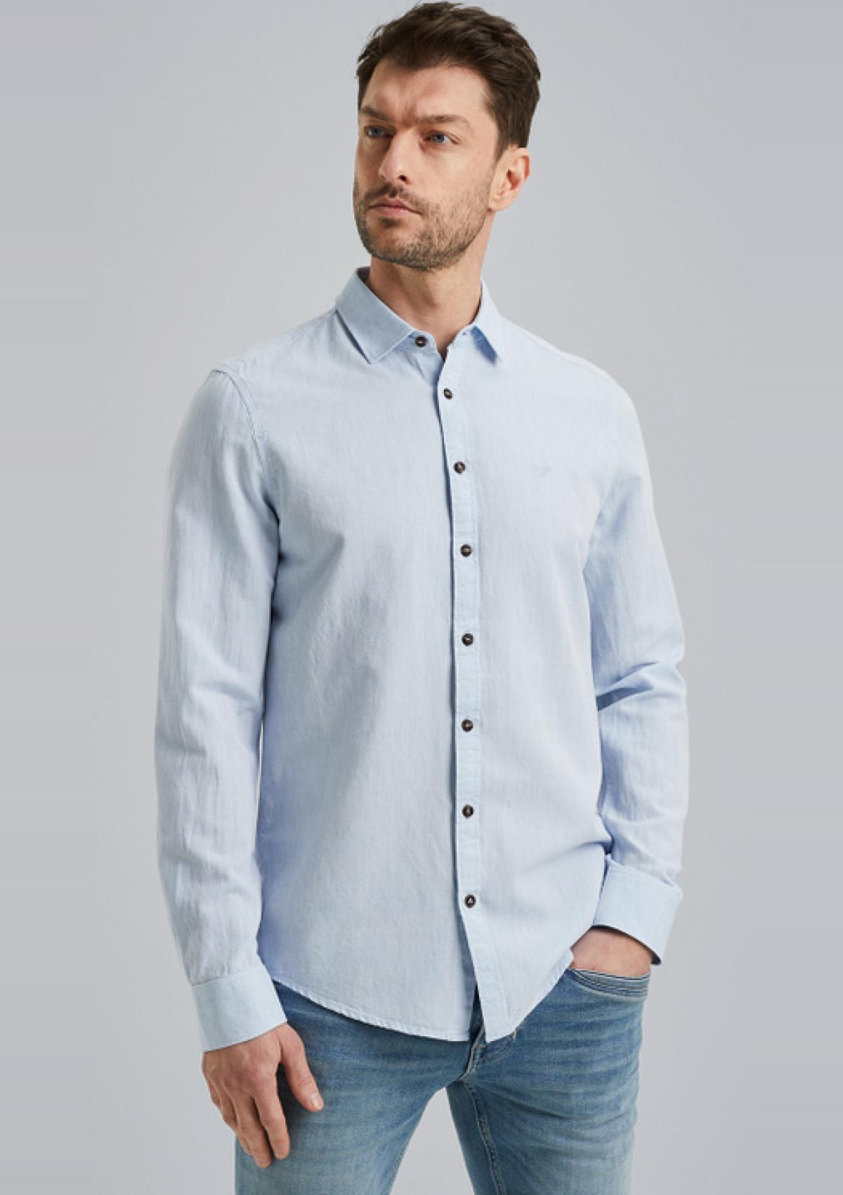 PME Legend Hemden PSI2404200 5040 | Long Sleeve Shirt Ctn Linen