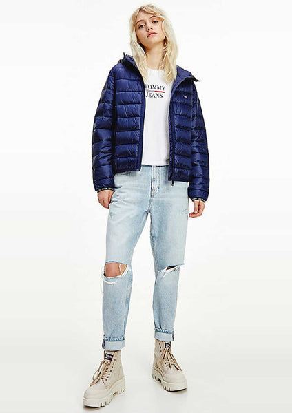 Tommy hilfiger tape hooded top sales