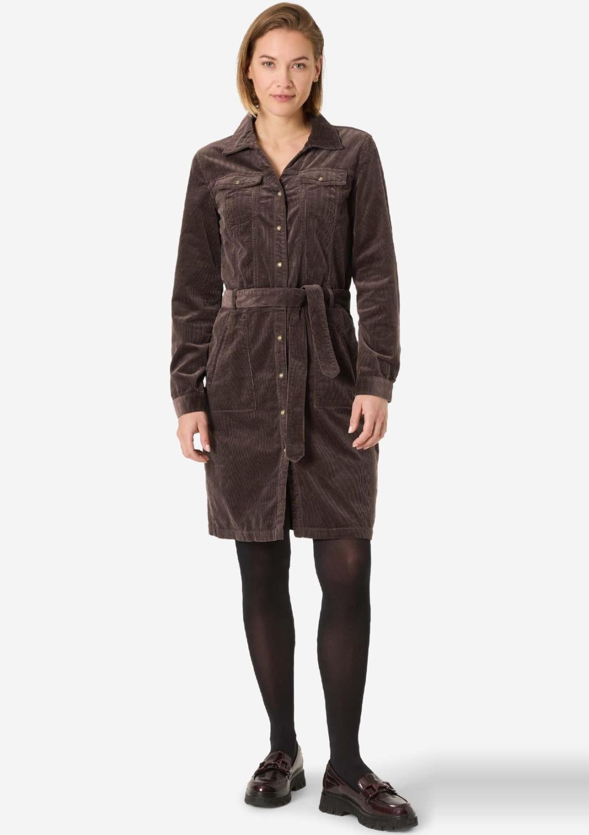 11-10111-00-4037 6414 | Cord Shirt Dress