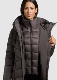 Thumbnail for 1100CO253 232GRA-GRY | Coat DIER GRAPHITE GRAY