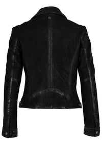 Thumbnail for Gipsy Lederjacken 1101-0549 9000 | Bikerjacke mit asymmetrischem Reißverschluss