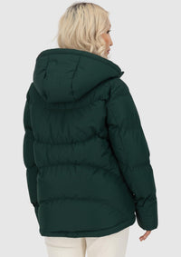 Thumbnail for 11320-9999-6499 dark forest | LeonaAK A Puffer Jacket