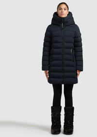 Thumbnail for 1162CO253 422POR-BLU | Coat NEKAR2 PORT BLUE