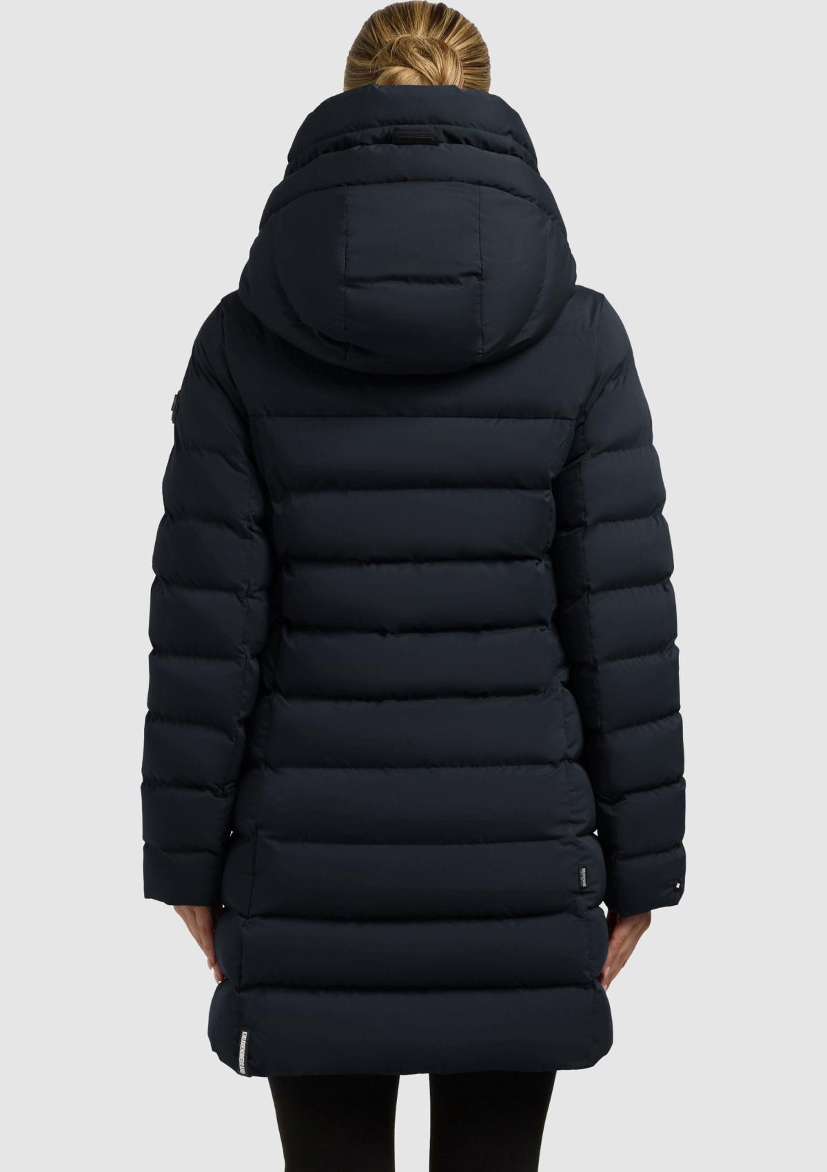 1162CO253 422POR-BLU | Coat NEKAR2 PORT BLUE