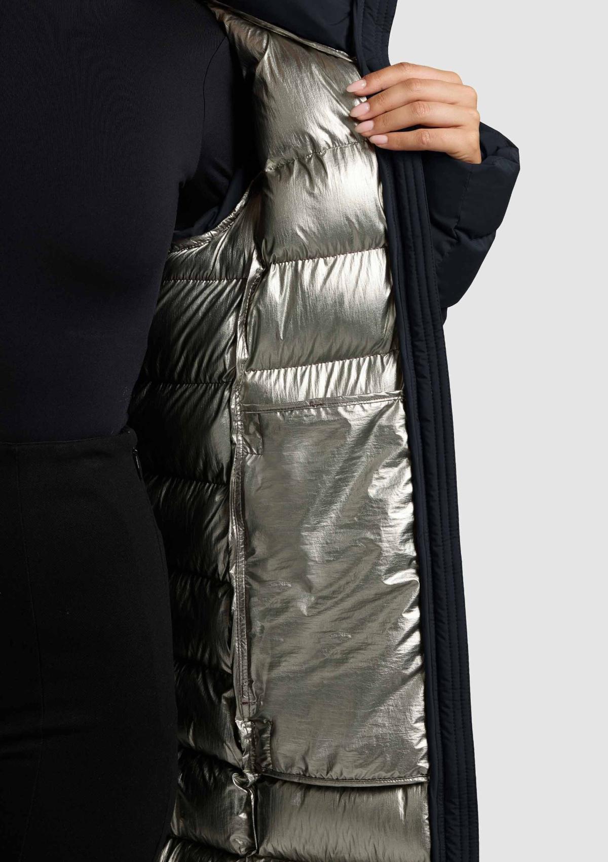 1162CO253 422POR-BLU | Coat NEKAR2 PORT BLUE