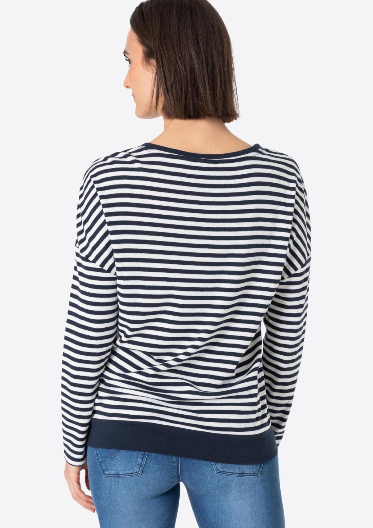 Timezone Longsleeves 12-10234-00-6581 0209 | Striped Rib Longsleeve