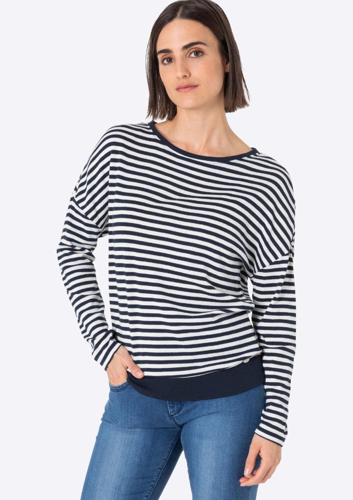 Timezone Longsleeves 12-10234-00-6581 0209 | Striped Rib Longsleeve