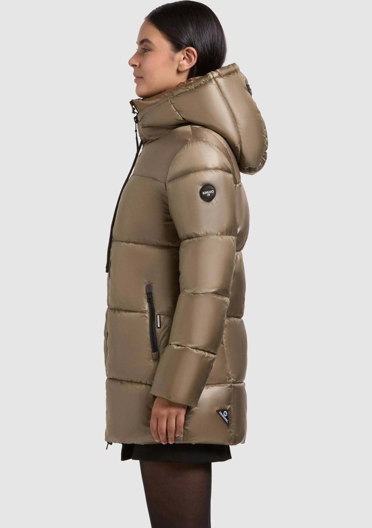 1238JK253 545CAN-BRO | Jacket DASHA CANE BROWN