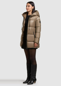 Thumbnail for 1238JK253 545CAN-BRO | Jacket DASHA CANE BROWN