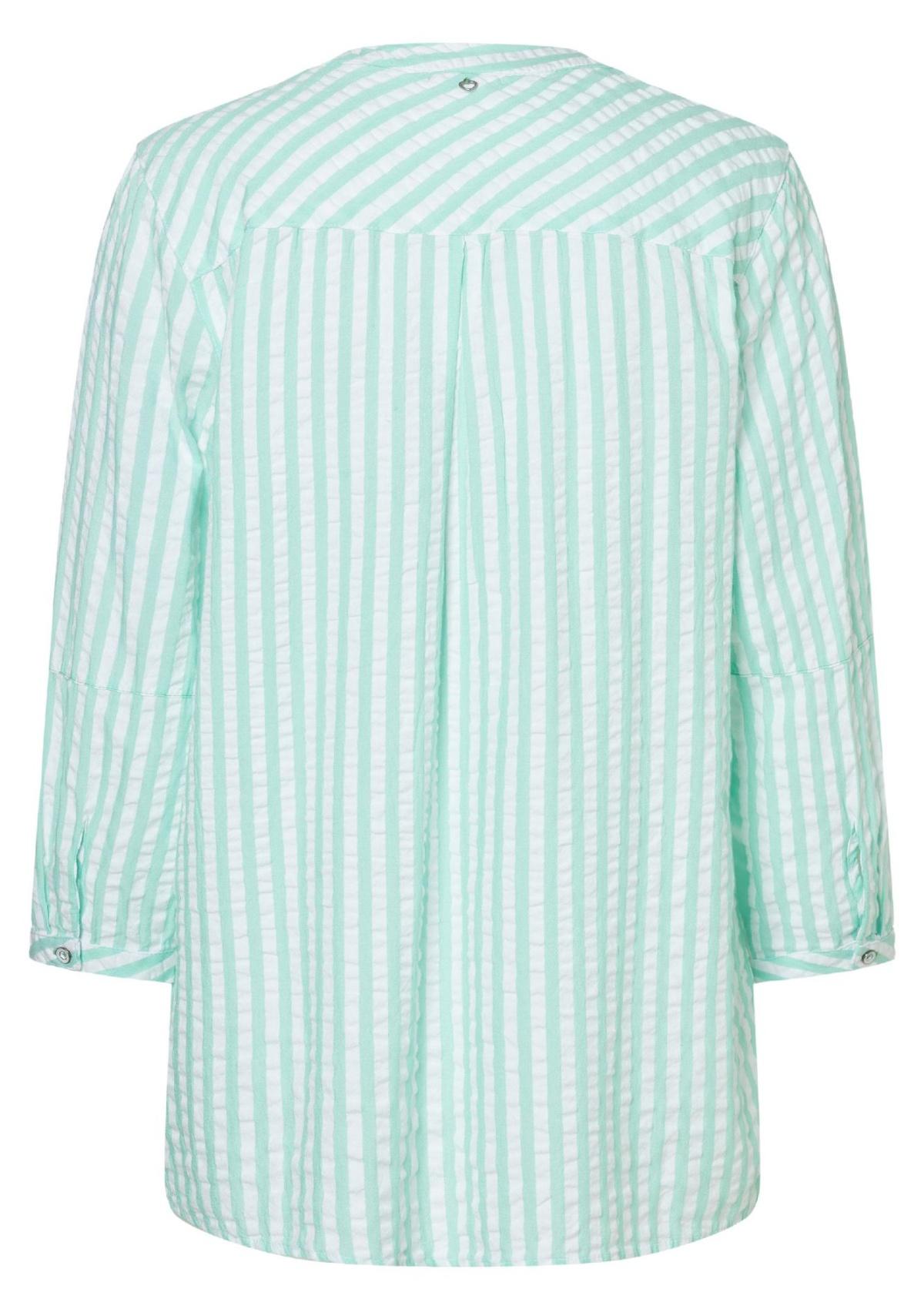 13-10124-00-1175 1055 | Striped Henley Blouse