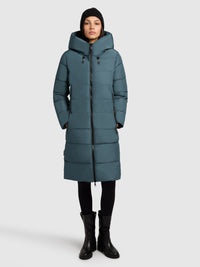 Thumbnail for 1251CO253 406DIM-BLU | Coat JILIAS5 DIM BLUE