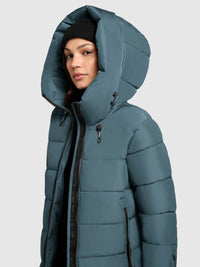Thumbnail for 1251CO253 406DIM-BLU | Coat JILIAS5 DIM BLUE