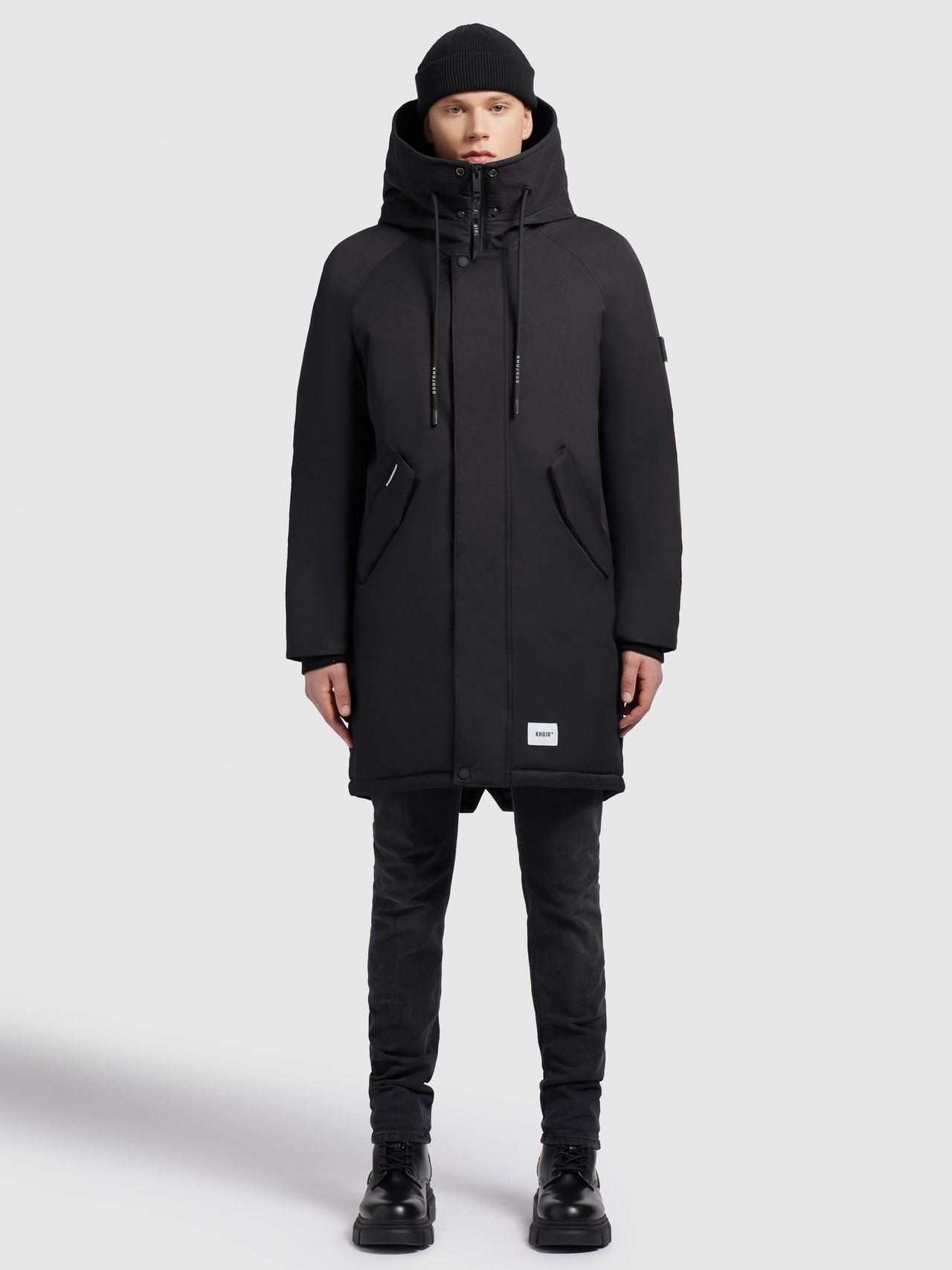 2245CO253 200 black | Coat HANT BLACK