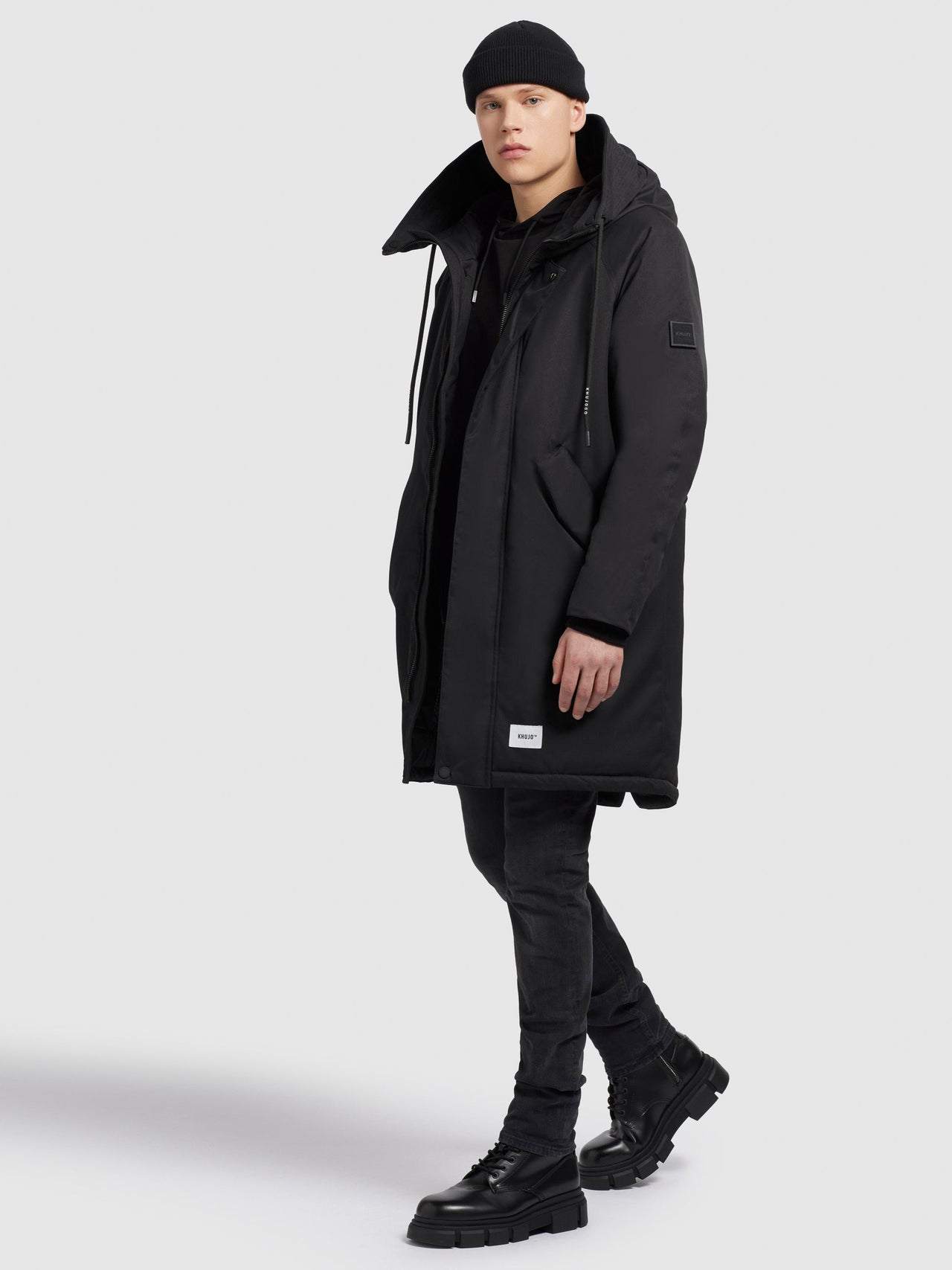 2245CO253 200 black | Coat HANT BLACK