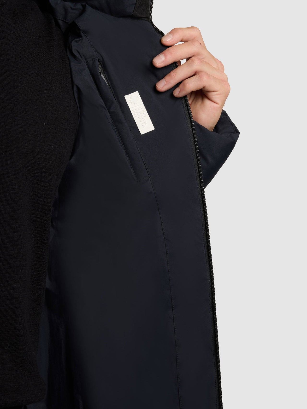 2071CO253 422POR-BLU | CAIUS3 coat PORT BLUE