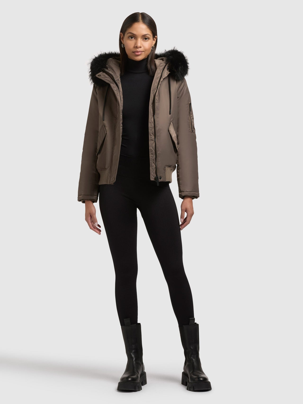 1196JK253 567POT-BRO | Jacket TYLA POTTER BROWN