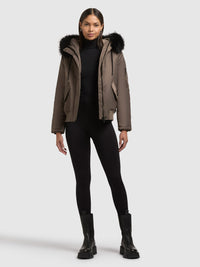 Thumbnail for 1196JK253 567POT-BRO | Jacket TYLA POTTER BROWN