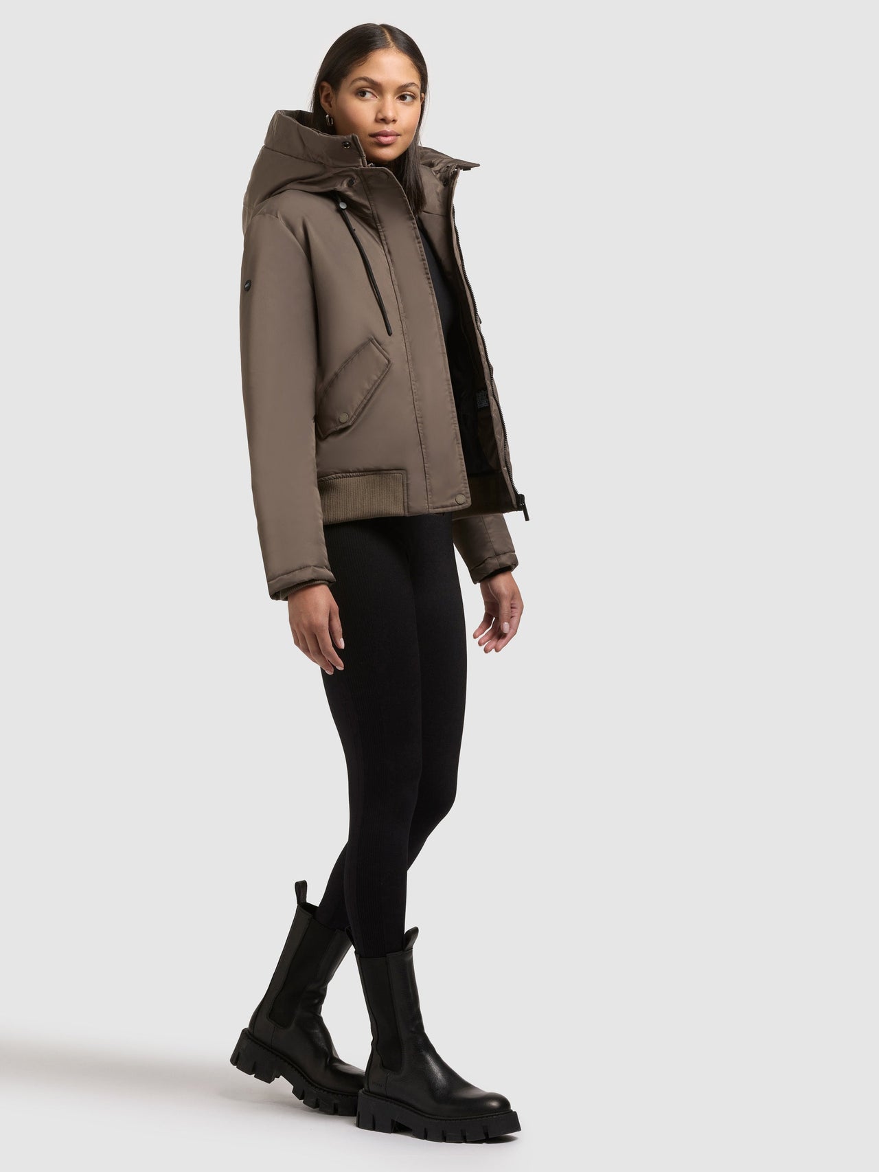 1196JK253 567POT-BRO | Jacket TYLA POTTER BROWN