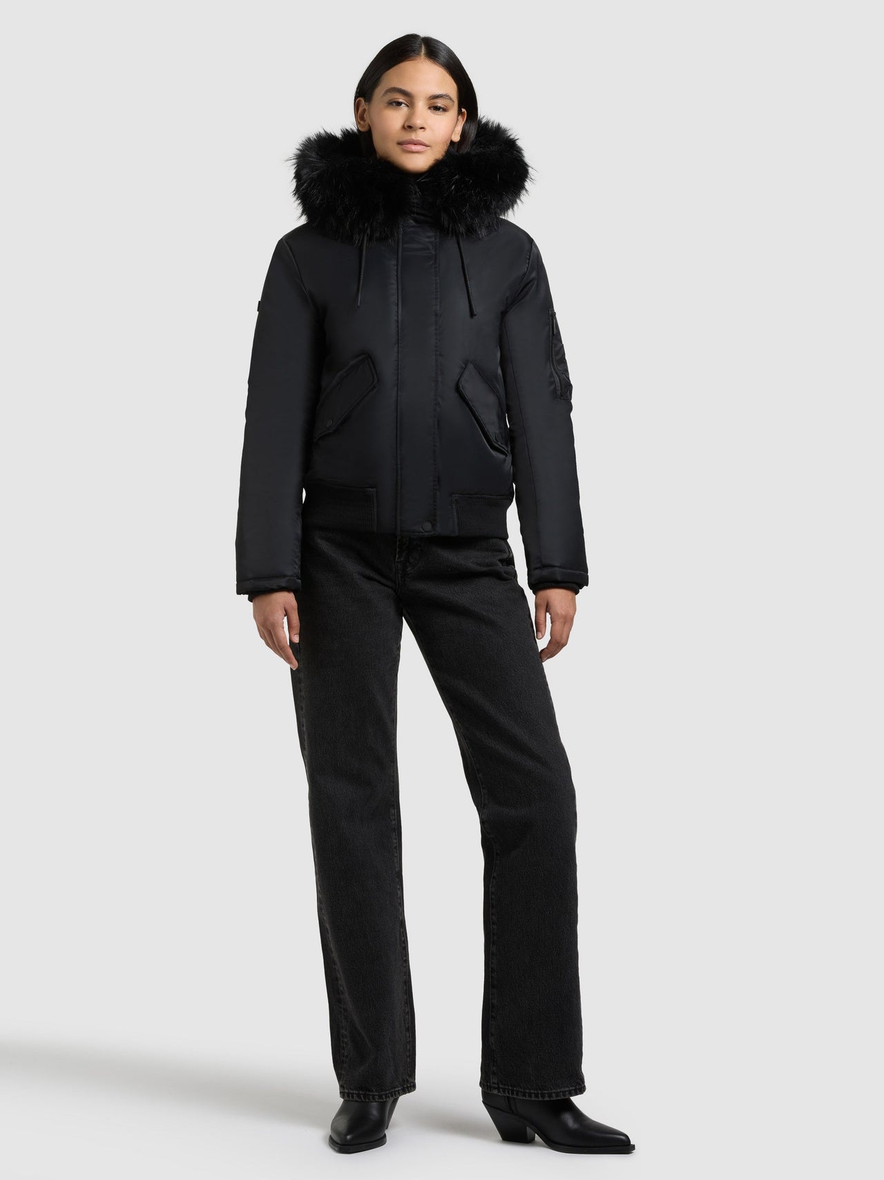 1196JK253 200 black | Jacket TYLA BLACK