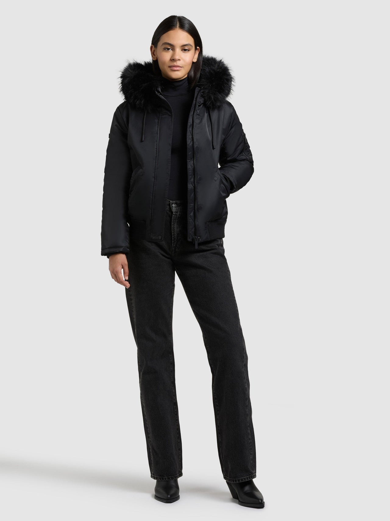 1196JK253 200 black | Jacket TYLA BLACK