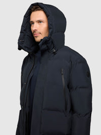 Thumbnail for 2011CO253 422POR-BLU | Coat MORSE3 PORT BLUE