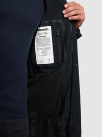 Thumbnail for 2011CO253 422POR-BLU | Coat MORSE3 PORT BLUE