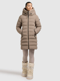 Thumbnail for 1162CO253 123 GREIGE | Coat NEKAR2 GREIGE