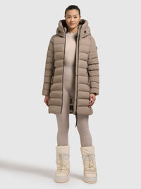 Thumbnail for 1162CO253 123 GREIGE | Coat NEKAR2 GREIGE