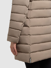 Thumbnail for 1162CO253 123 GREIGE | Coat NEKAR2 GREIGE