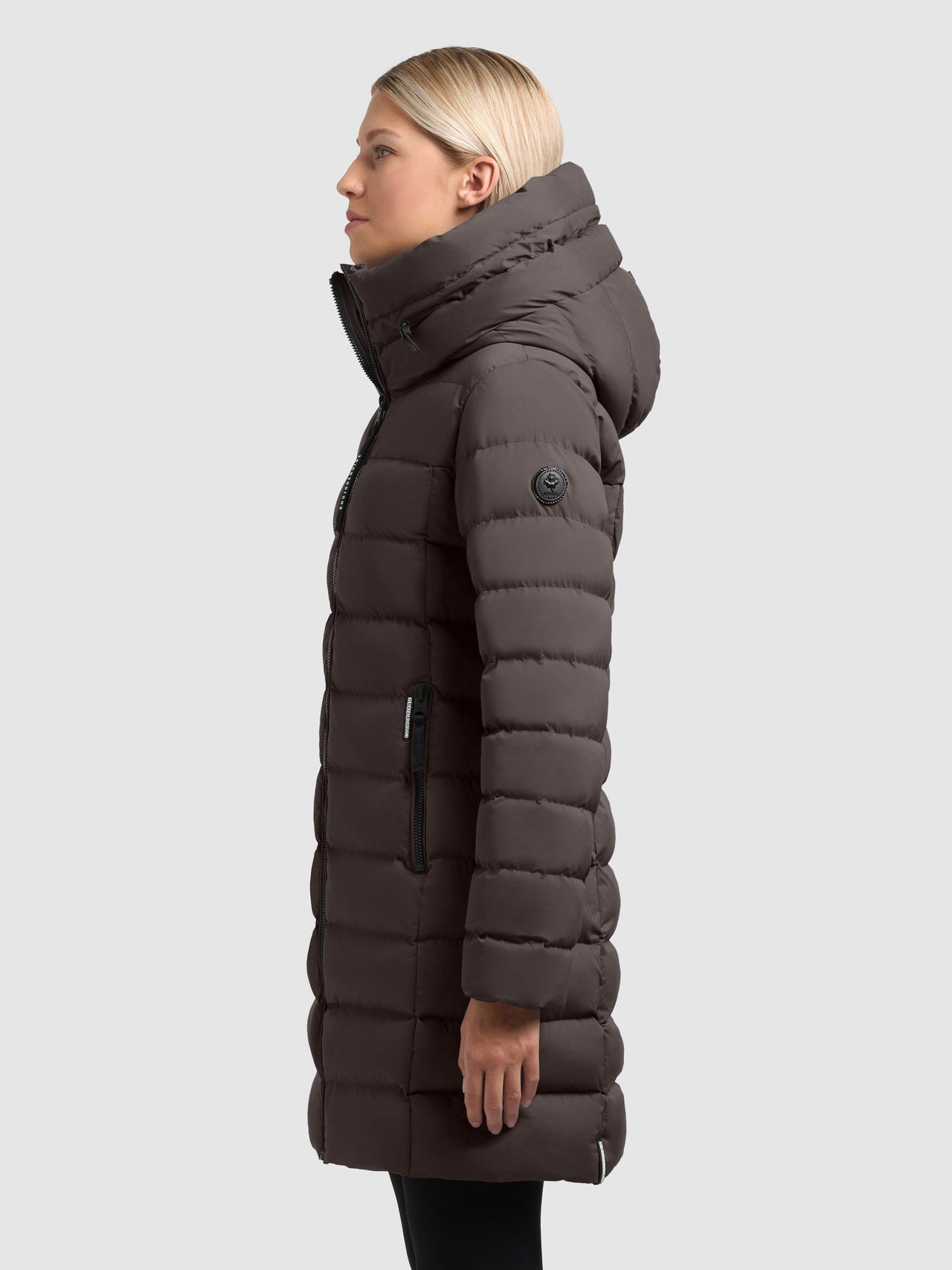 1162CO253 232GRA-GRY | Coat NEKAR2 GRAPHITE GREY