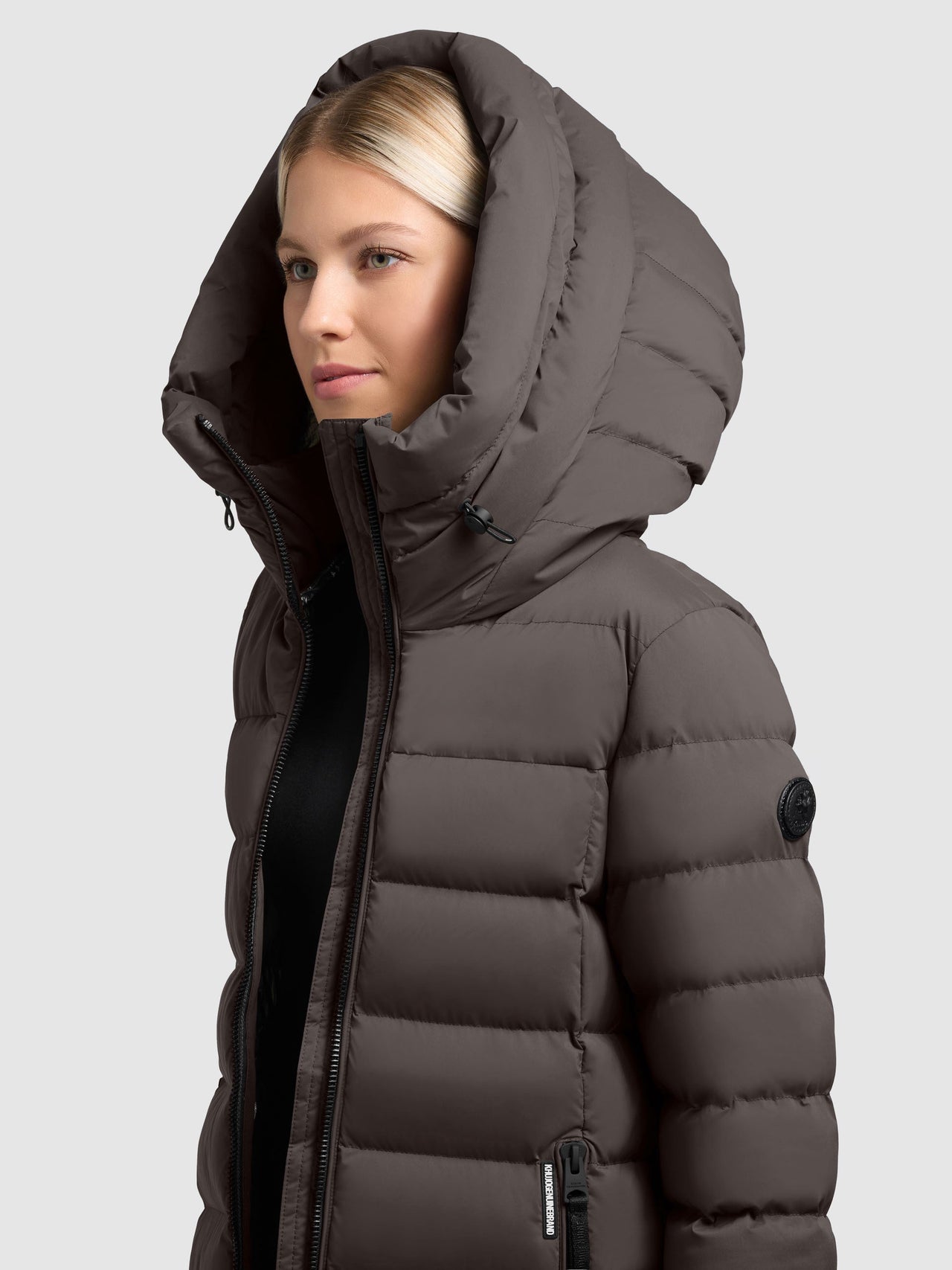 1162CO253 232GRA-GRY | Coat NEKAR2 GRAPHITE GREY