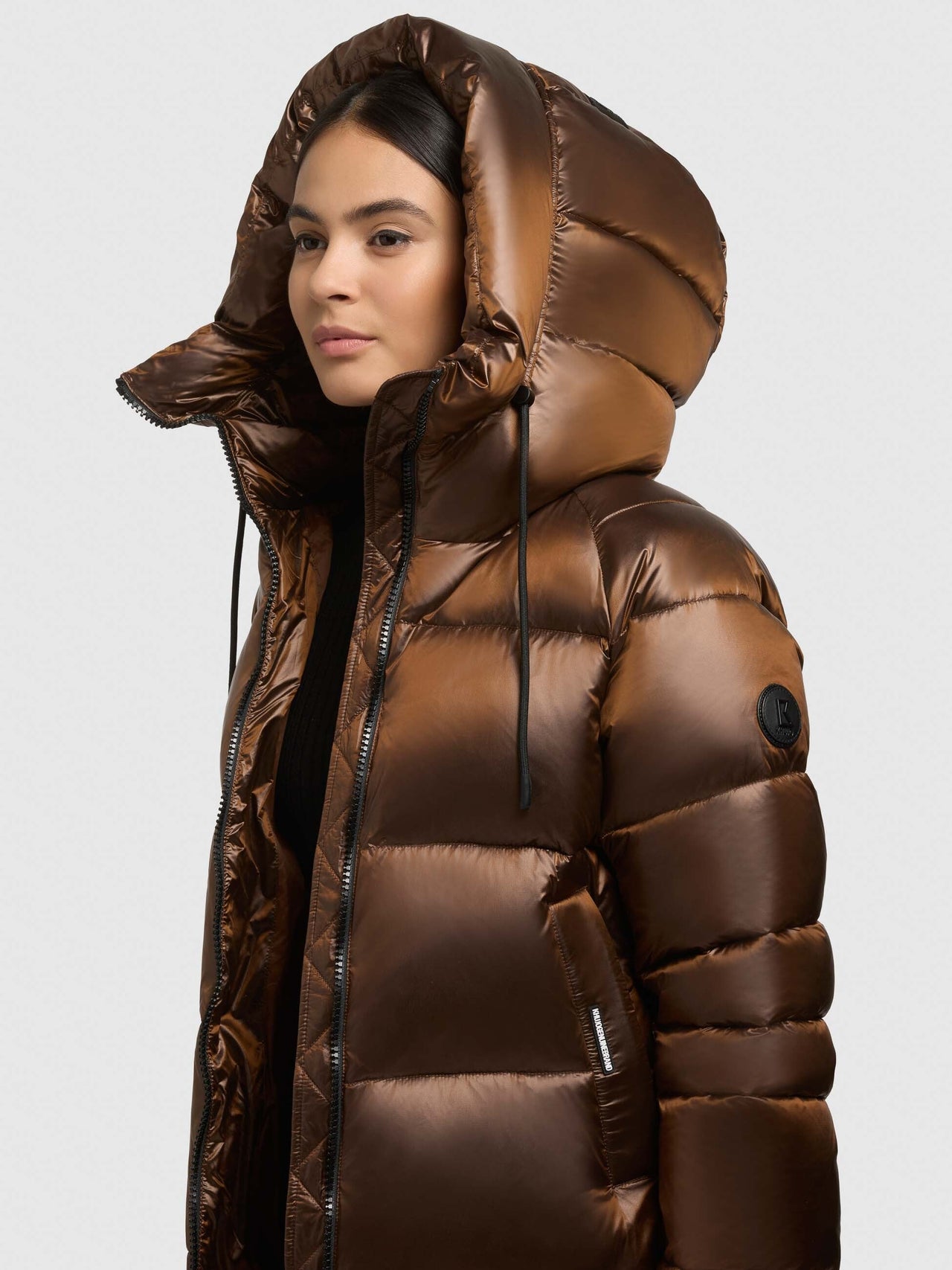1129JK253 572COP-BRO | Jacket CARA COPPER BROWN