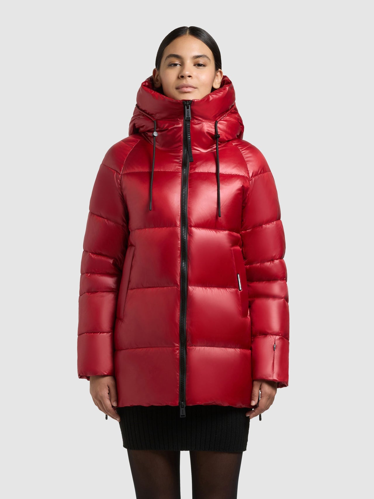 1129JK253 697NEB-RED | Jacket CARA NEBULA RED