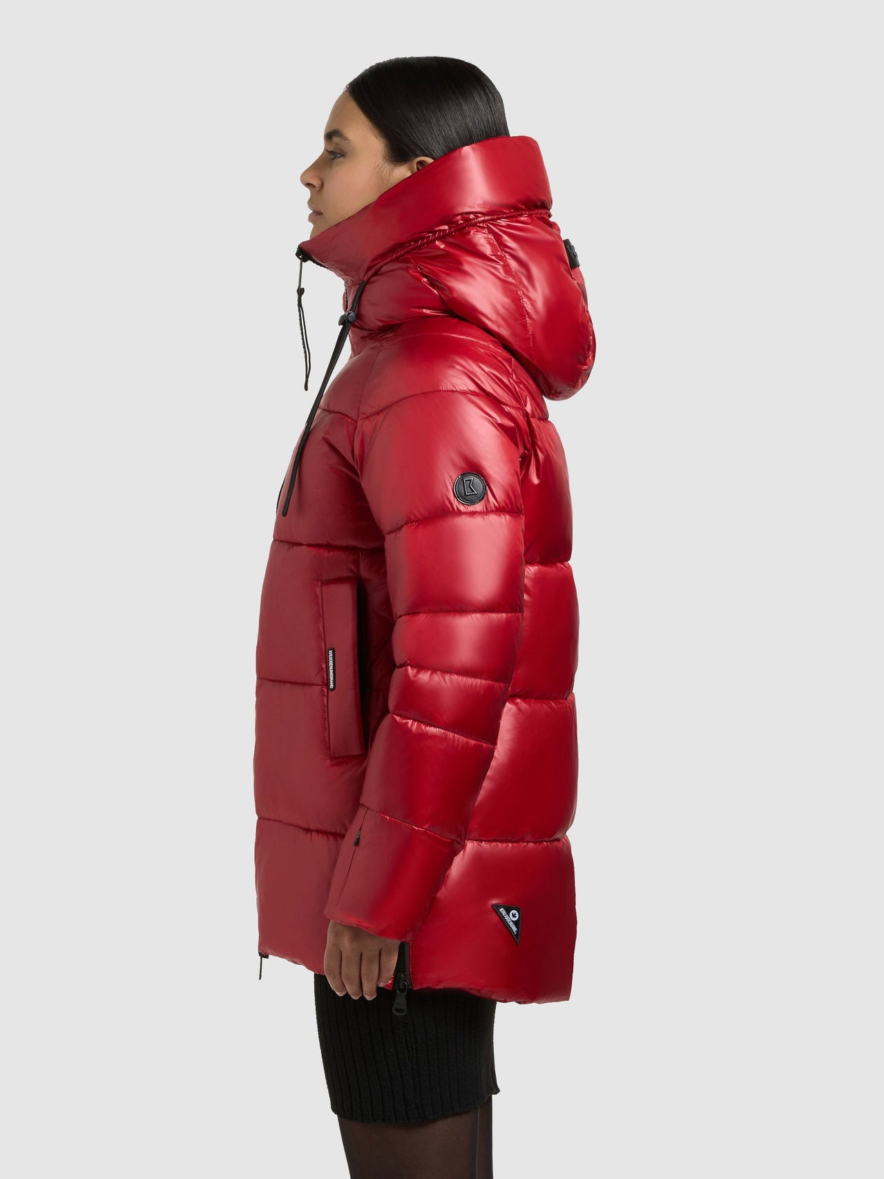 1129JK253 697NEB-RED | Jacket CARA NEBULA RED