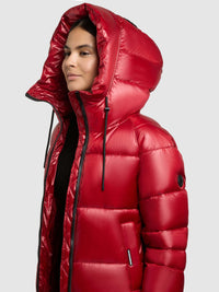 Thumbnail for 1129JK253 697NEB-RED | Jacket CARA NEBULA RED