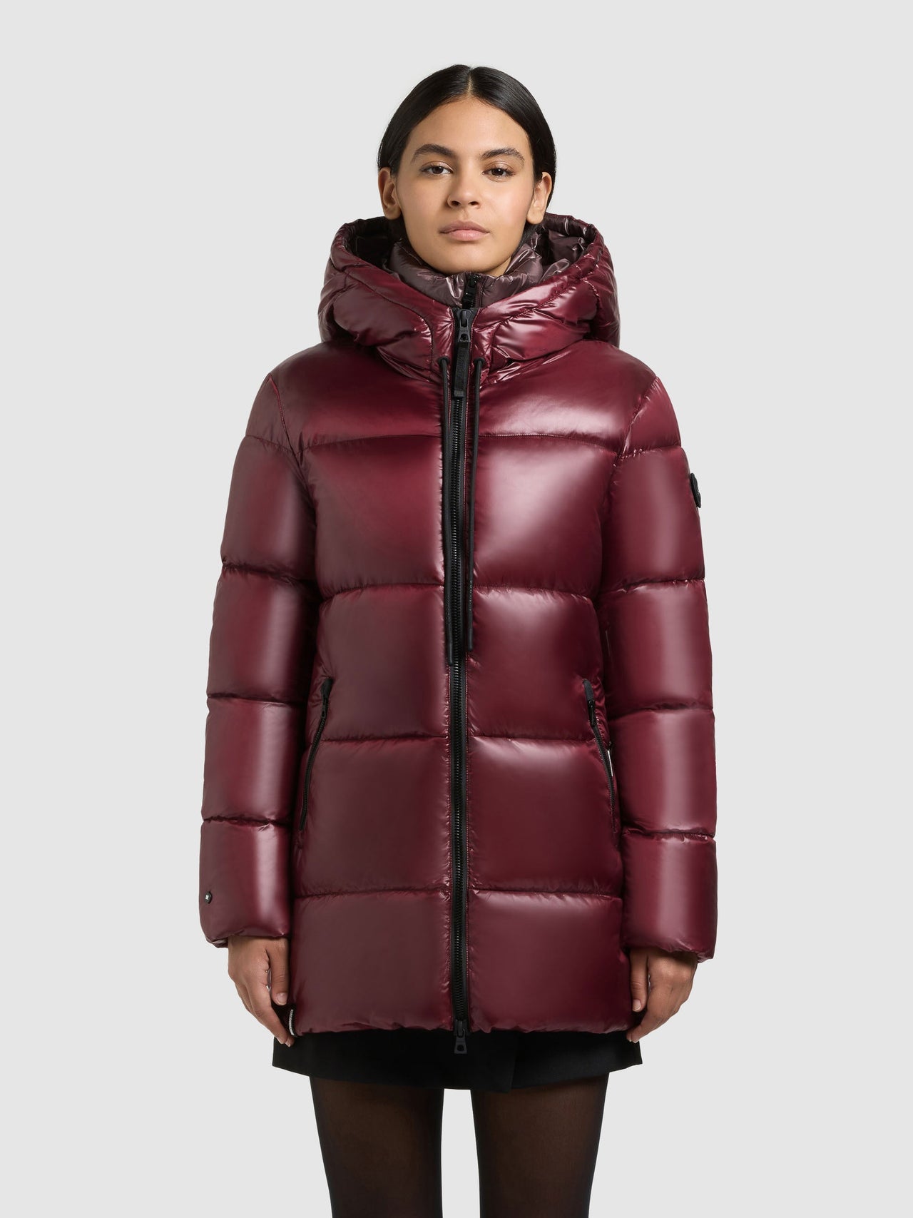 1238JK253 633MAH-RED | Jacke DASHA MAHAGONI RED