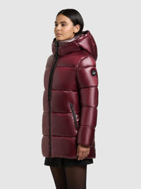 Thumbnail for 1238JK253 633MAH-RED | Jacke DASHA MAHAGONI RED